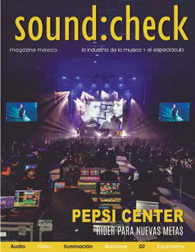 Cover of sound:check magazine mexico