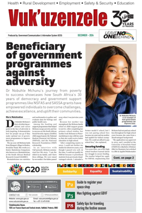 Cover of Vuk'uzenzele