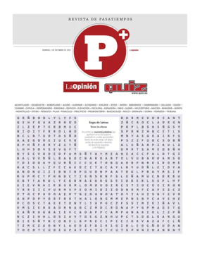 Cover of Pasatiempos