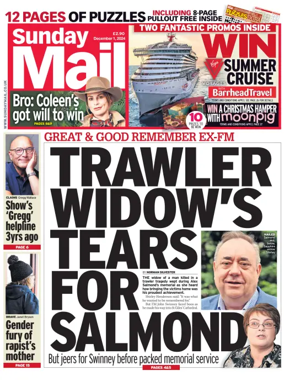 Cover of Sunday Mail (UK)