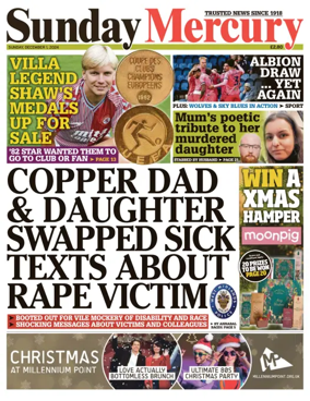 Cover of Sunday Mercury