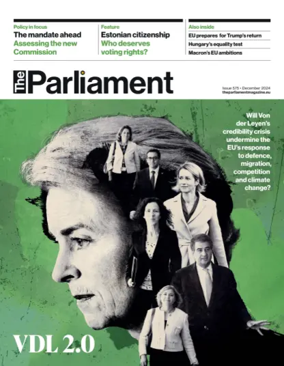 Cover of The Parliament Magazine