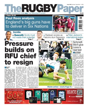 Cover of The Rugby Paper