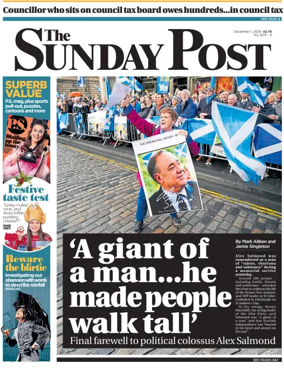 Cover of The Sunday Post (Inverness)