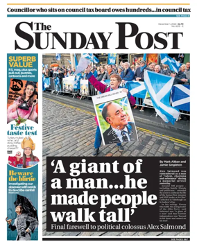 Cover of The Sunday Post (Newcastle)