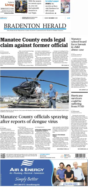 Cover of The Bradenton Herald (Sunday)