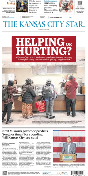 Cover of The Kansas City Star (Sunday)