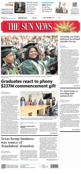 Cover of The Sun News (Sunday)