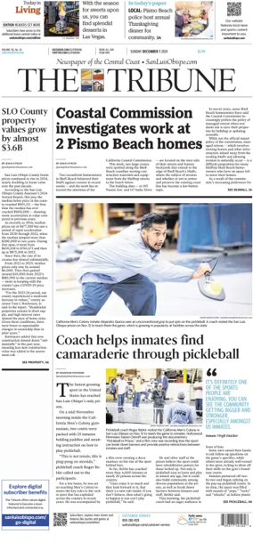 Cover of The Tribune (SLO) (Sunday)