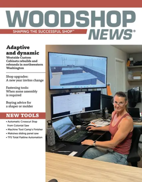 Cover of Woodshop News