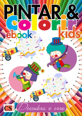 Cover of Pintar e Colorir Kids