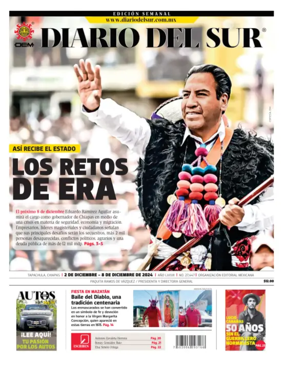 Cover of Diario del Sur