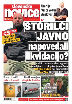 Cover of Slovenske Novice