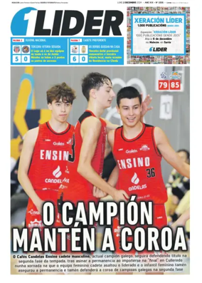 Cover of La Voz de Galicia (Viveiro) - Lider