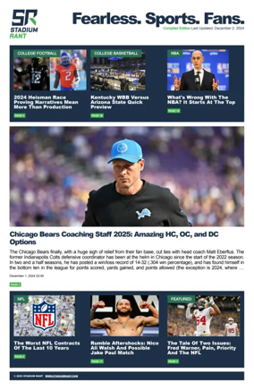 Cover of Stadium Rant