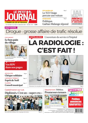 Cover of Le Petit Journal - L'hebdo du Lot-et-Garonne