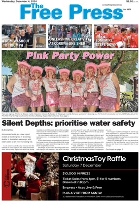 Cover of The Free Press (Corowa)