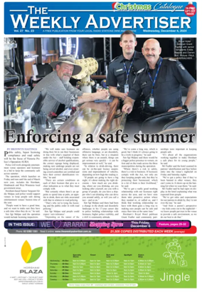 Cover of The Weekly Advertiser Horsham