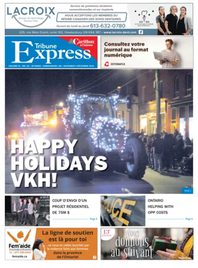 Cover of Tribune Express