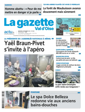 Cover of La Gazette Val d'Oise