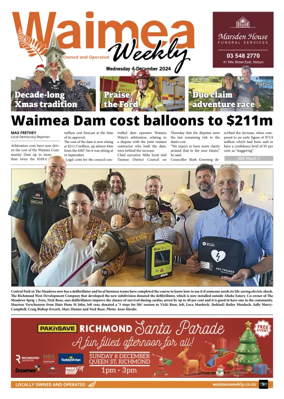 Cover of Waimea Weekly
