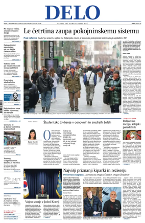 Cover of Delo (Slovenia)