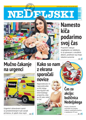 Cover of Nedeljski Dnevnik