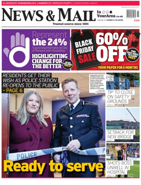 Cover of Aldershot News & Mail