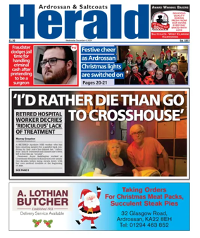 Cover of Ardrossan & Saltcoats Herald
