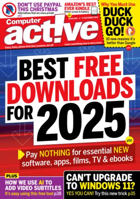 Cover of Computer Active (UK)