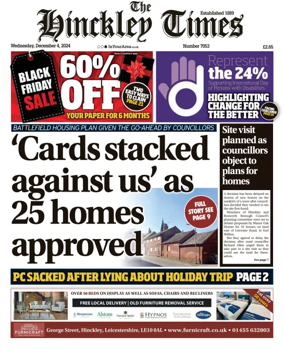 Cover of Hinckley Times