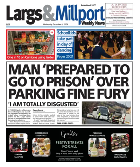 Cover of Largs & Millport Weekly News