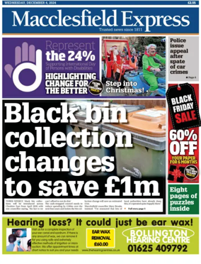 Cover of Macclesfield Express