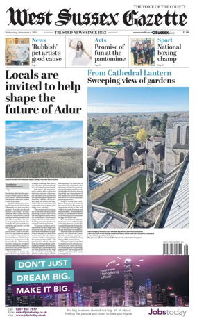 Cover of West Sussex Gazette