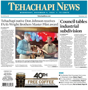 Cover of Tehachapi News
