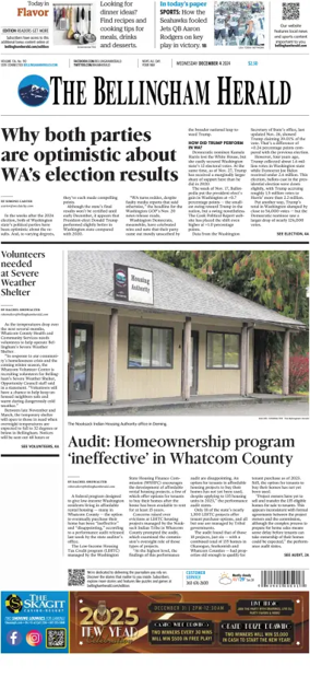 Cover of The Bellingham Herald