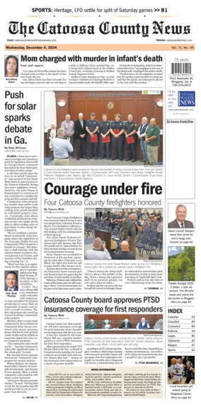 Cover of The Catoosa County News