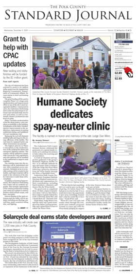 Cover of The Standard Journal