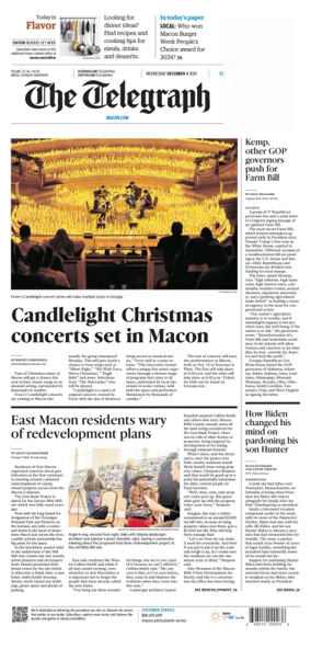 Cover of The Telegraph (Macon)