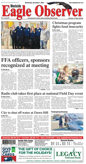 Cover of Westside Eagle-Observer