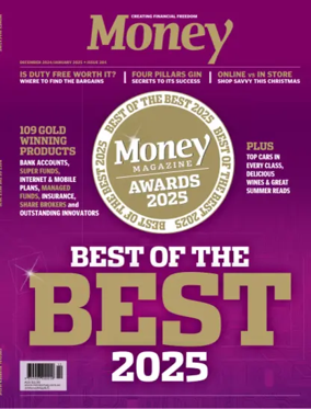 Cover of Money Magazine Australia
