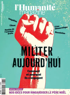 Cover of L'HUMANITE MAGAZINE