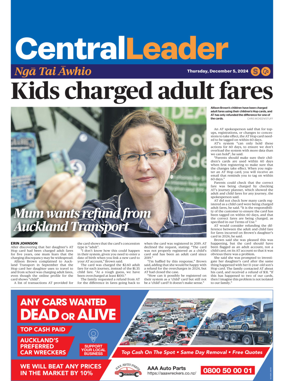 Cover of Central Leader