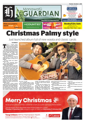 Cover of Manawatu Guardian