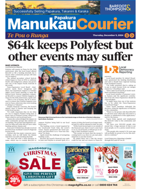 Cover of Manukau Courier
