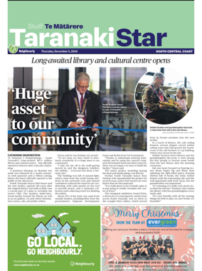 Cover of South Taranaki Star