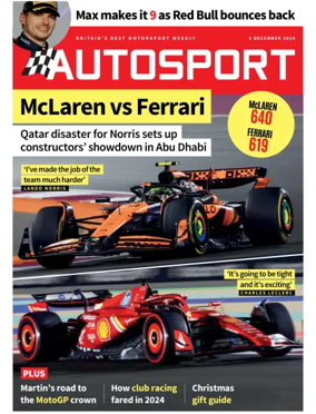 Cover of Autosport (UK)