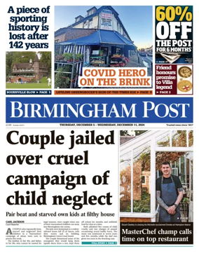 Cover of Birmingham Post