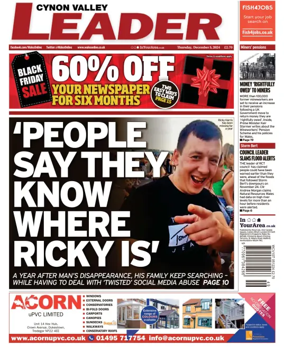 Cover of Cynon Valley