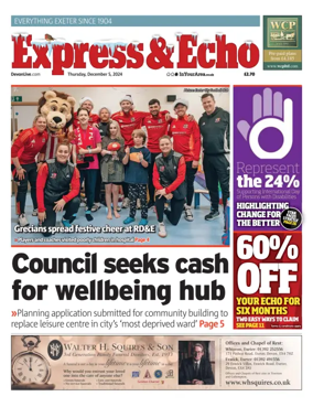 Cover of Express & Echo (City & East Devon Edition)